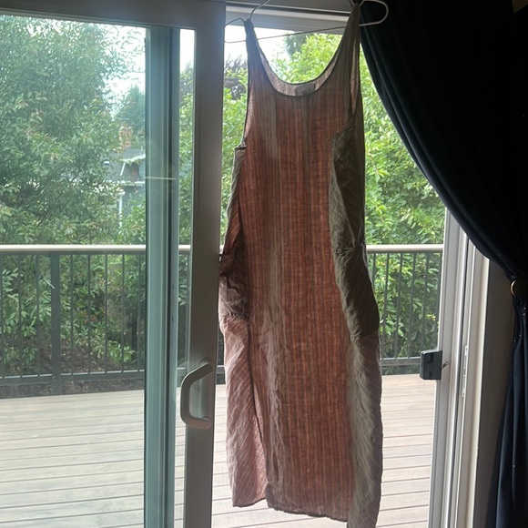 Flax Dresses & Skirts - Flax M rainbow stripe dress